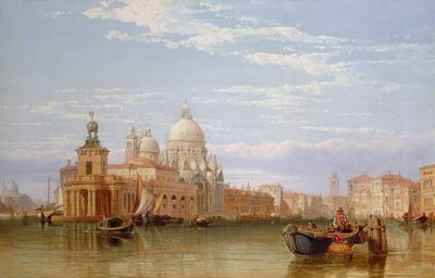 Le Grand Canal, Venise - George Clarkson Stanfield